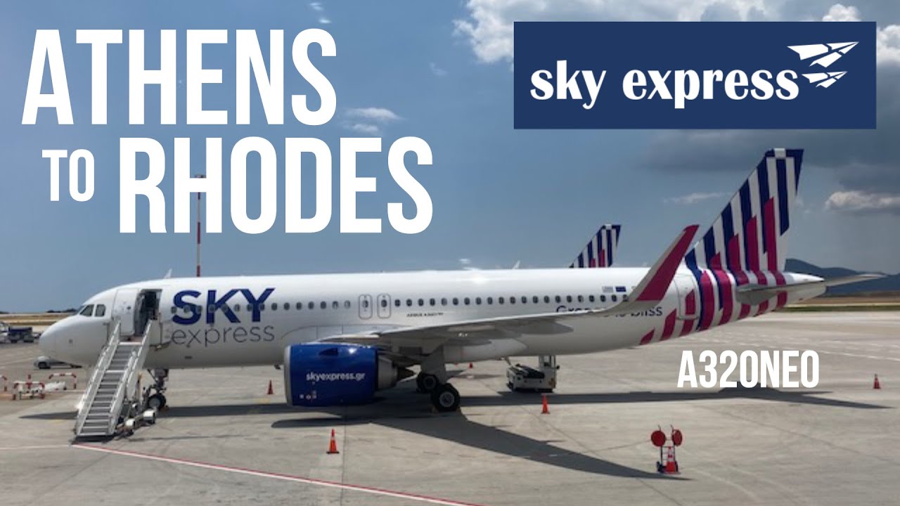 Greece is Bliss: Sky Express | Athens - Rhodes | A320neo