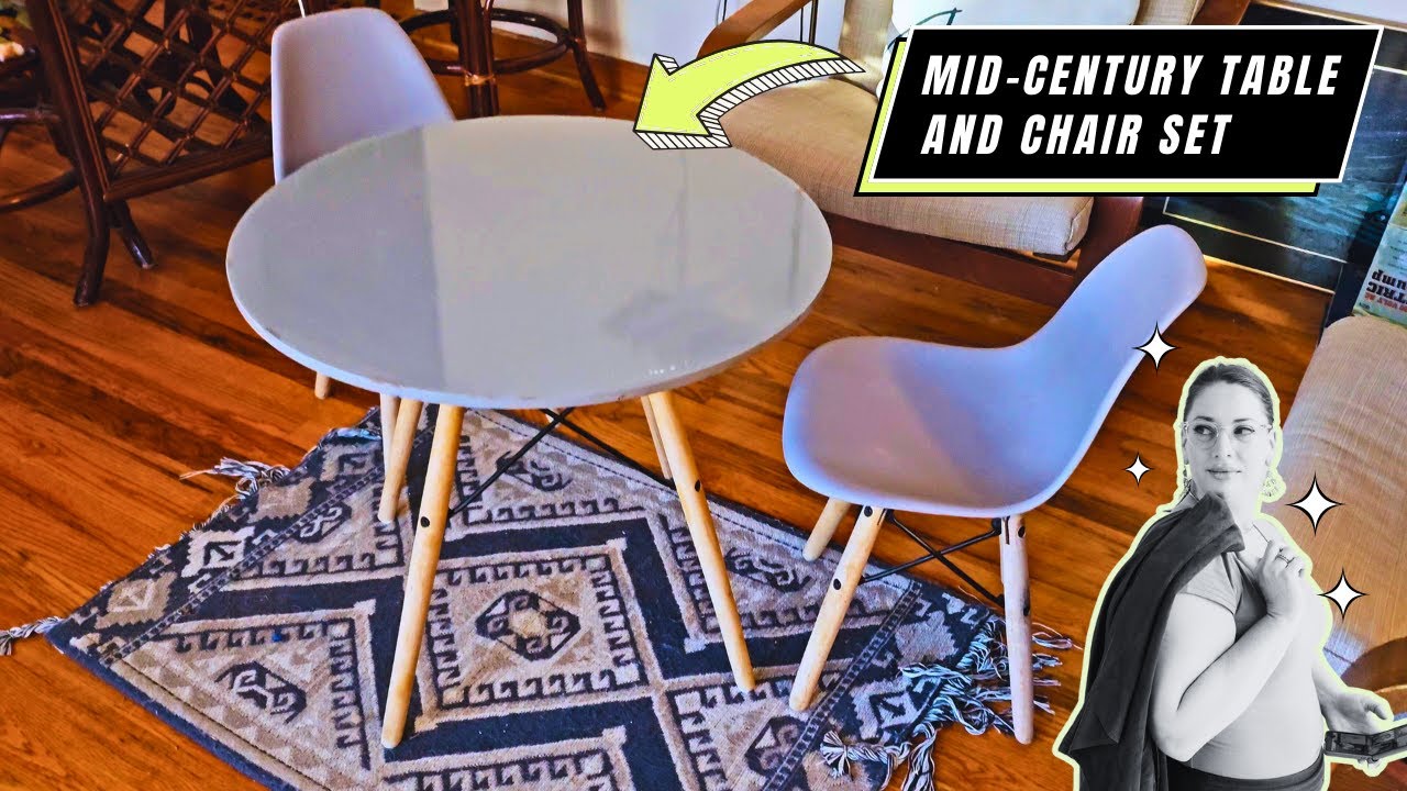 Costzon Kids Mid-Century Table & Chair Set Review | Worth the Buy?
