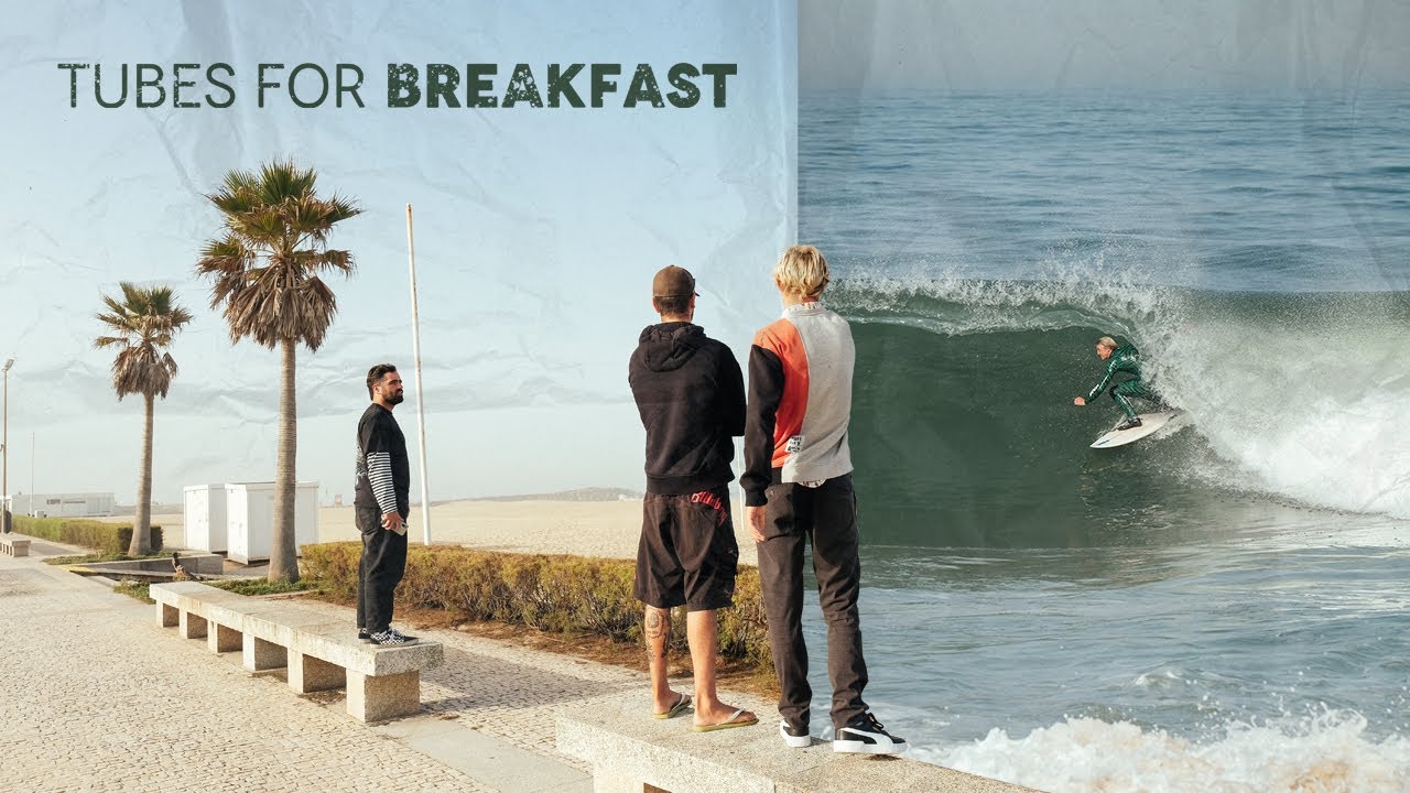 Chasing Portugal; Tubes For Breakfast (Our session with the most wipeouts!)