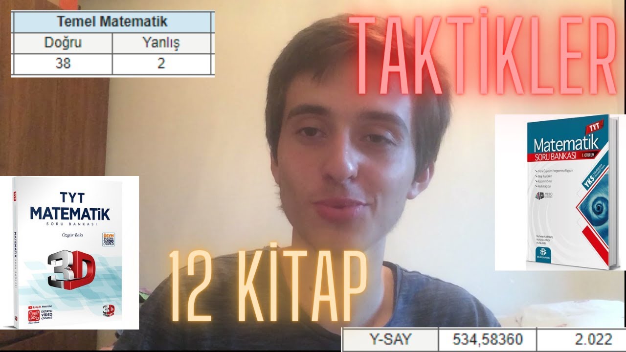 TYT MATEMATİK KAYNAK ÖNERİSİ / DİKKAT EDİLMESİ GEREKENLER / NETLERİN NEDEN ARTMIYOR ?