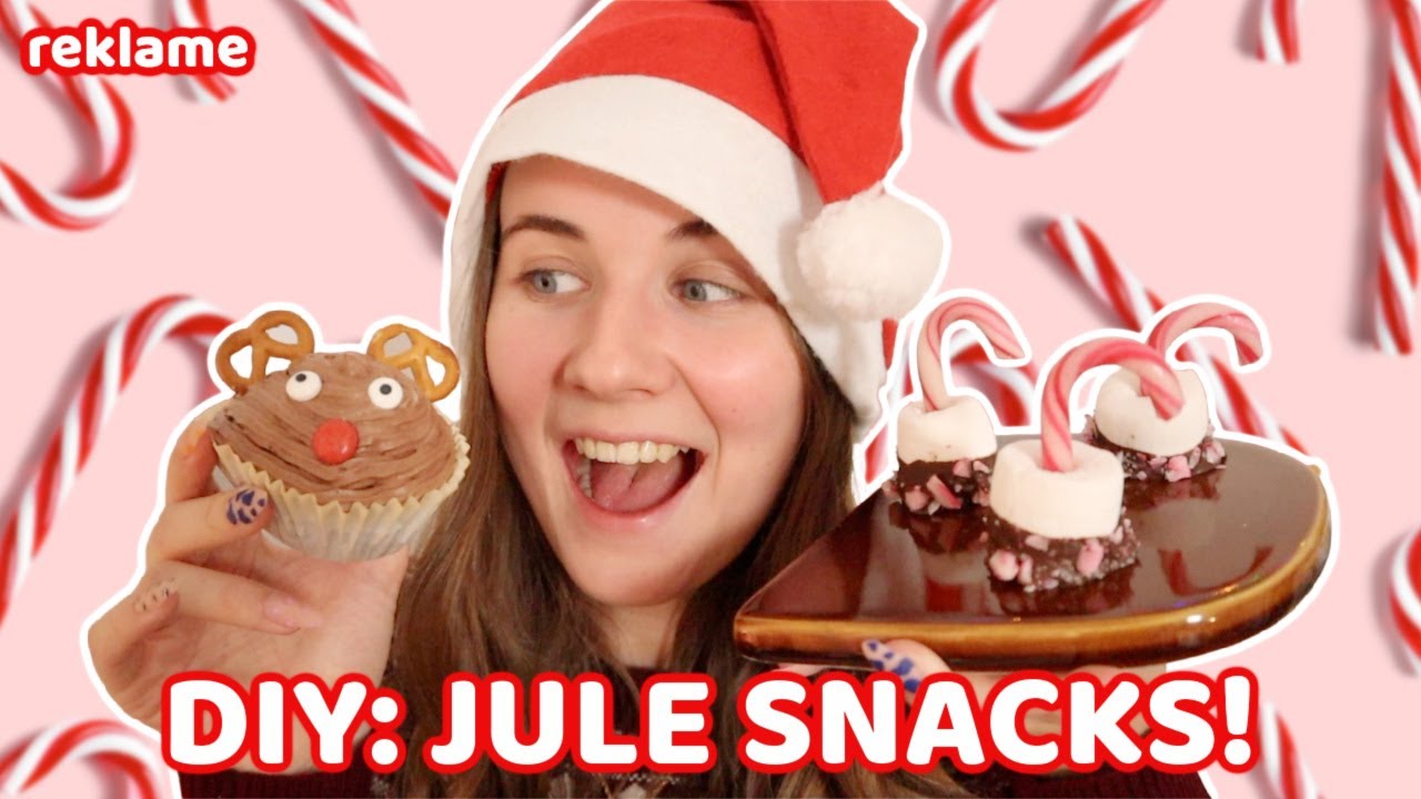 3 NEMME & GODE JULE SNACKS 🦌🧁❣️