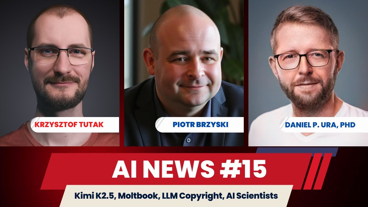 🔴 AI NEWS #15 LIVE: Jarvis czy Ultron? AI ma już swój Reddit