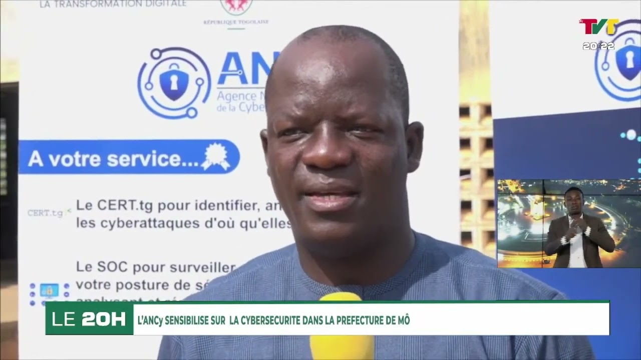 Cybersécurité : l’ANCy en action à Djarkpanga dans le Mô