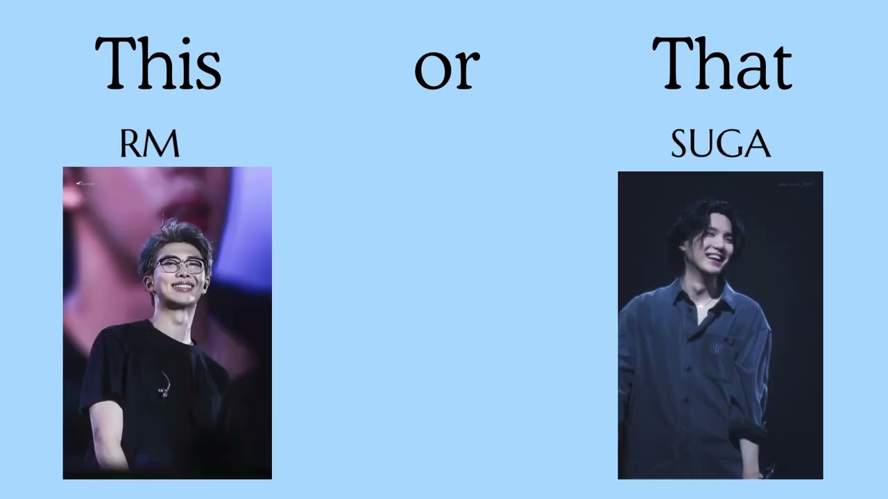 This or That (K-pop Edition)
