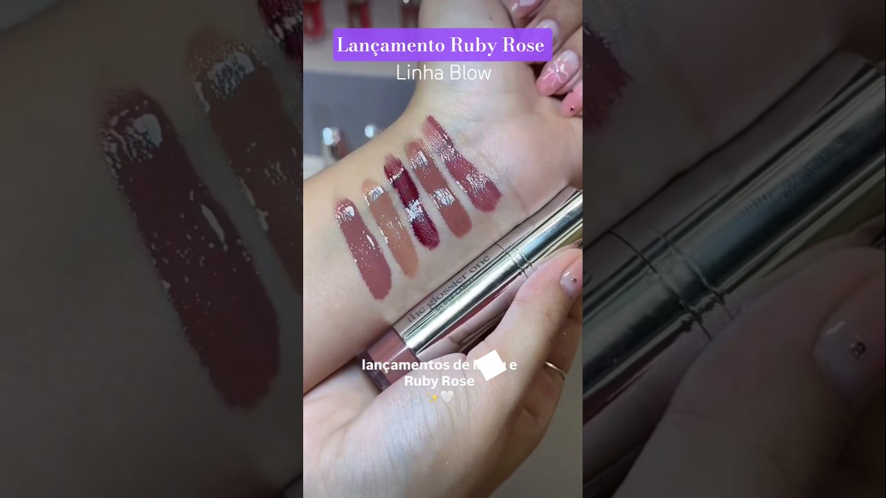 #lan&ccedil;amento #rubyrose #rubyrosemakeup #maquiagem #make #makeup #makeuptutorial #beauty #beautyfair