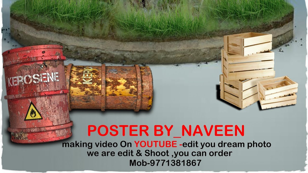 New Poster Making Vedio with Bike By -Naveen Kumar ( konark studio)