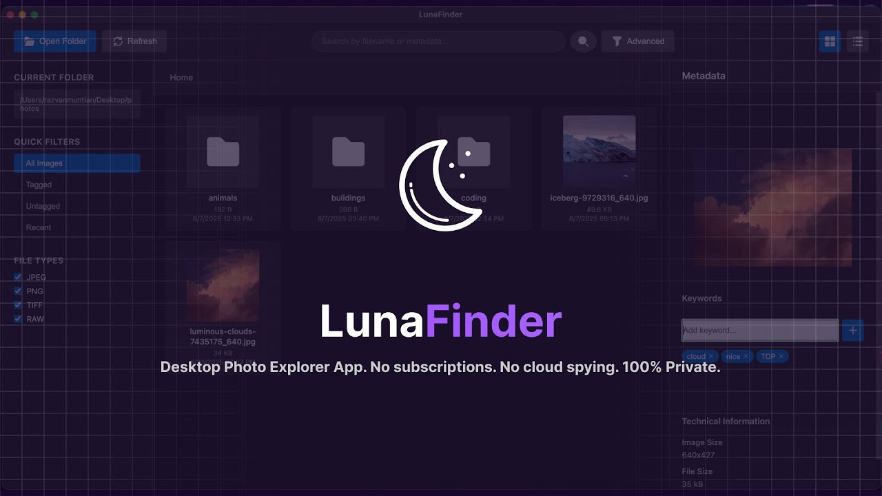 🌙 Luna Finder Demo
