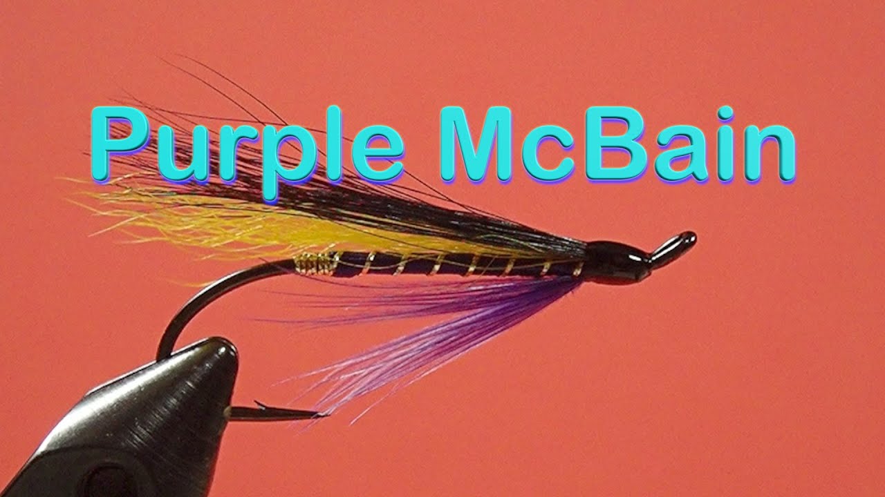 Beginner's Fly Tying Series: Easy Atlantic Salmon Patterns - the Purple McBain