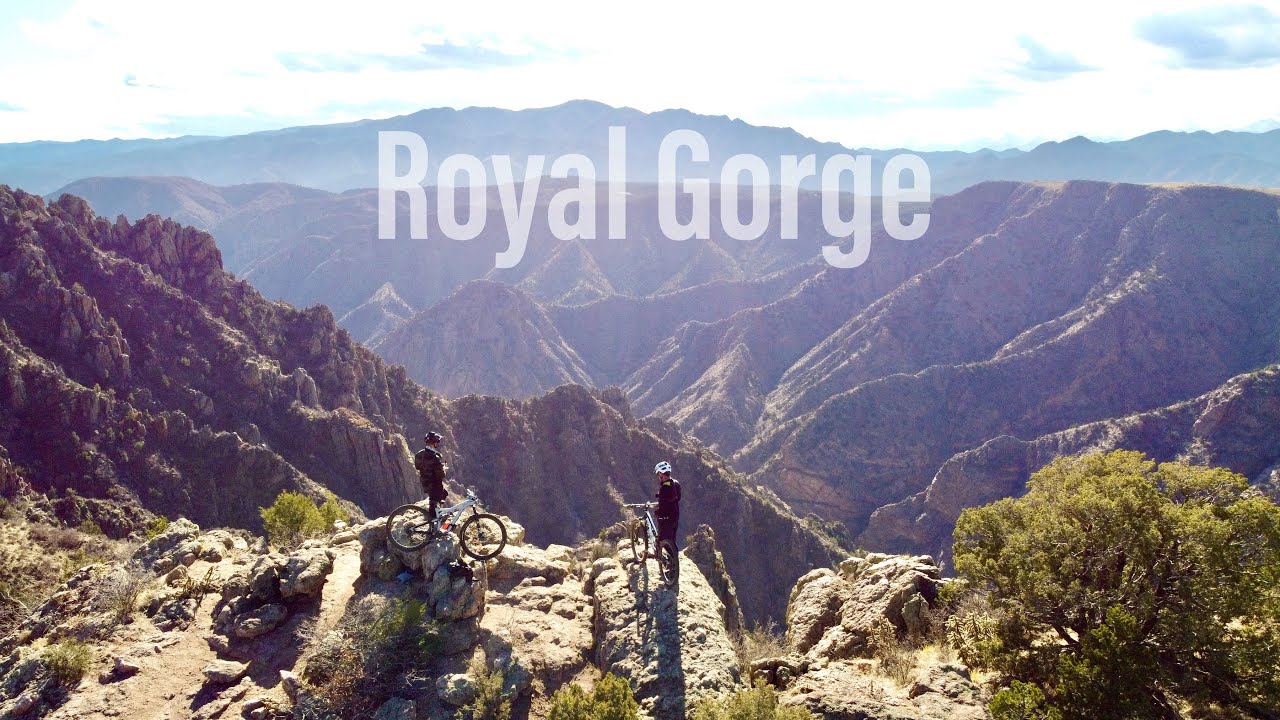 What Breathtaking Views! ROYAL GORGE TRAILS - Canon City, Colorado - Mountain Biking (4K)