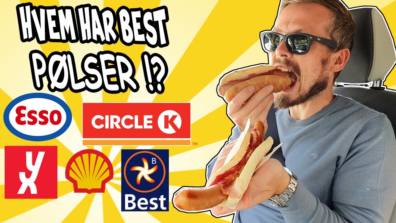 Den Store PØLSETESTEN!🌭 - Hvilken Bensinstasjon har de BESTE Pølsene?! - Fråtsing i Framsetet Ep.4