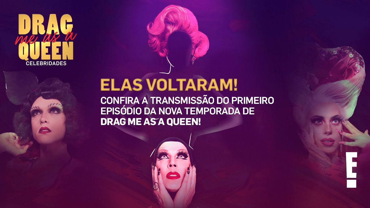 E! | Reexibição da estreia de Drag Me As A Queen!