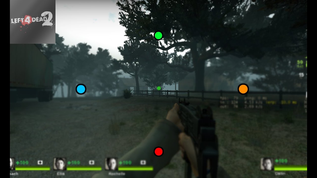 Cambia tu mira por el del punto facilmente!! (Left 4 Dead 2)