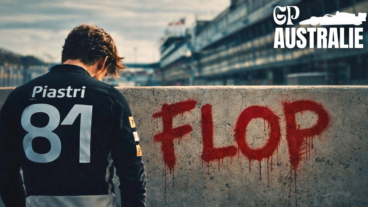 Oscar Piastri déjà dans le mur à Melbourne en Formule 1 2026