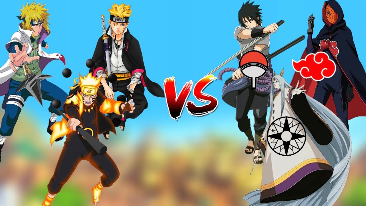 Minato 🆚 Akatsuki | Naruto 🆚 Uchiha | Boruto 🆚 Otsutsuki | #minato #naruto #boruto #narutoshippuden 