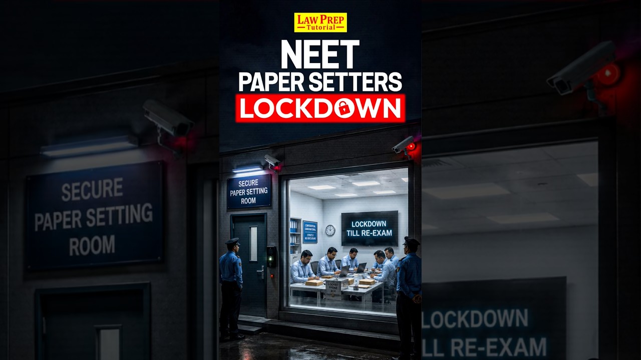 NEET 2026 Paper Setters Under Lockdown? Re-Exam Shock Update 😱 | #Shorts