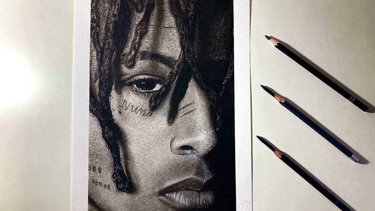 xxxtentacion realistic drawing