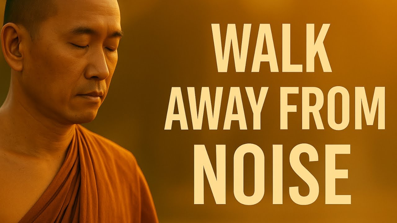 WHY WALKING AWAY SAVES YOU MORE THAN FIGHTING EVER WILL | BUDDHIST WISDOM