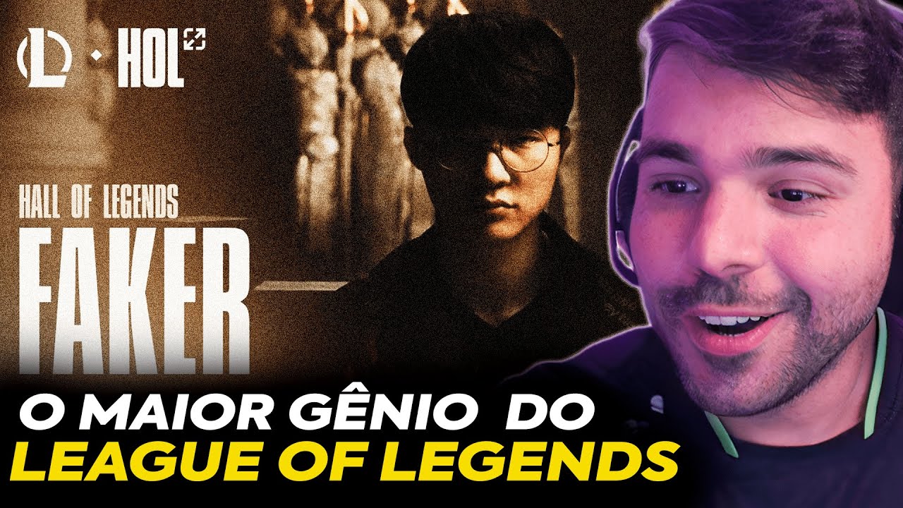 🚨 EMOCIONANTE! MINERVA REAGE ao FILME do FAKER! ESSE HALL OF LEGENDS ESTÁ PERFEITO