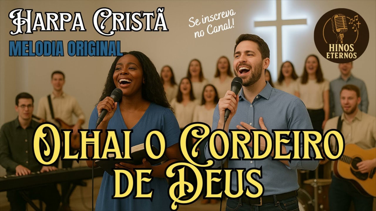 20 - Olhai o Cordeiro de Deus - MELODIA ORIGINAL - Harpa Cristã - Hinos Eternos