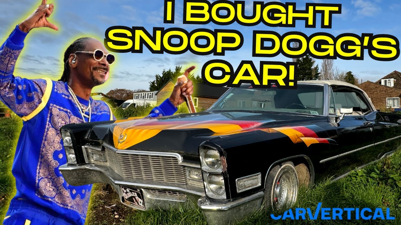 Snoop Doggs Cadillac found abandoned!! and i bought it!