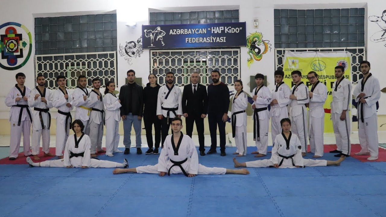 Azərbaycan Dövlət Bədən Tərbiyəsi və İdman Akademiyası - Taekvondo • açıq dərs (20.12.2021)