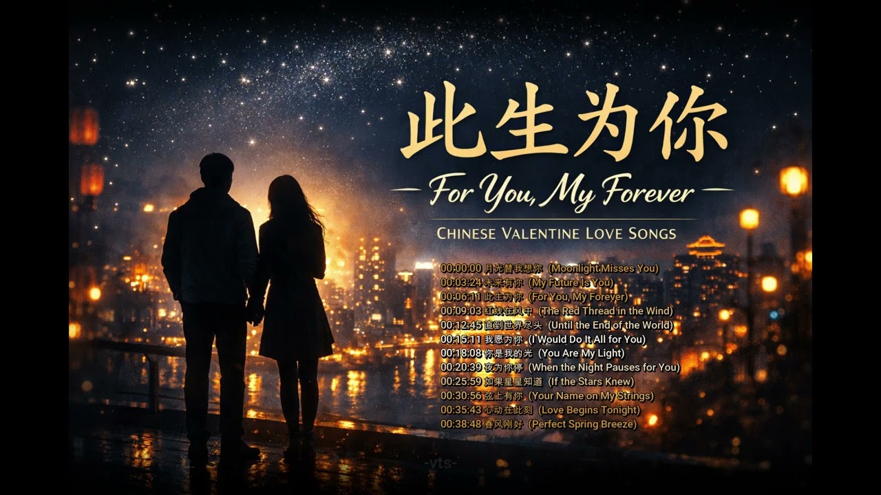 此生为你 | For You, My Forever | Chinese Valentine Love Songs