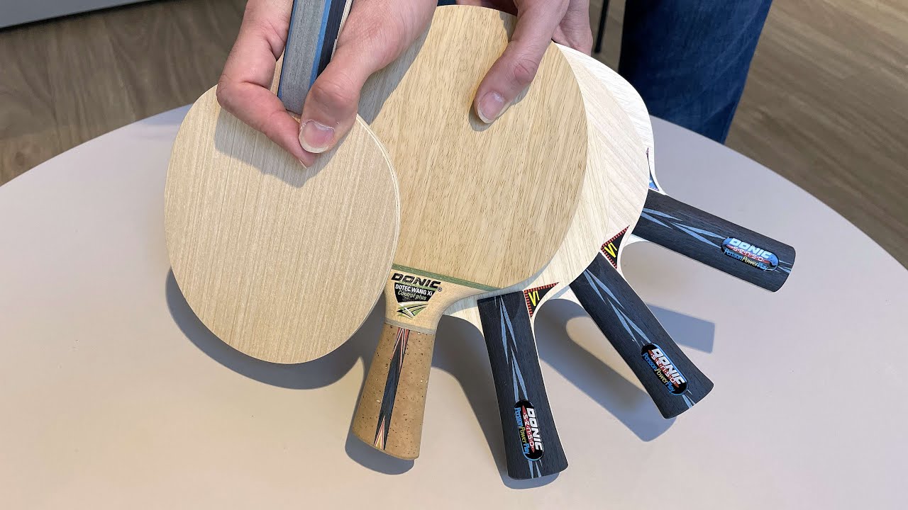 Griffarten bei Tischtennis-H&ouml;lzern