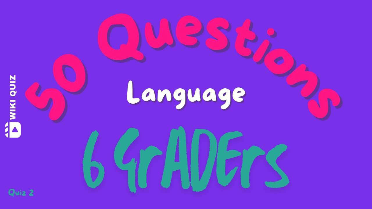 🎓 6th Grade Language Arts  | Quiz Bowl Questions & Answers for Grade 6 🧠 Quiz 2