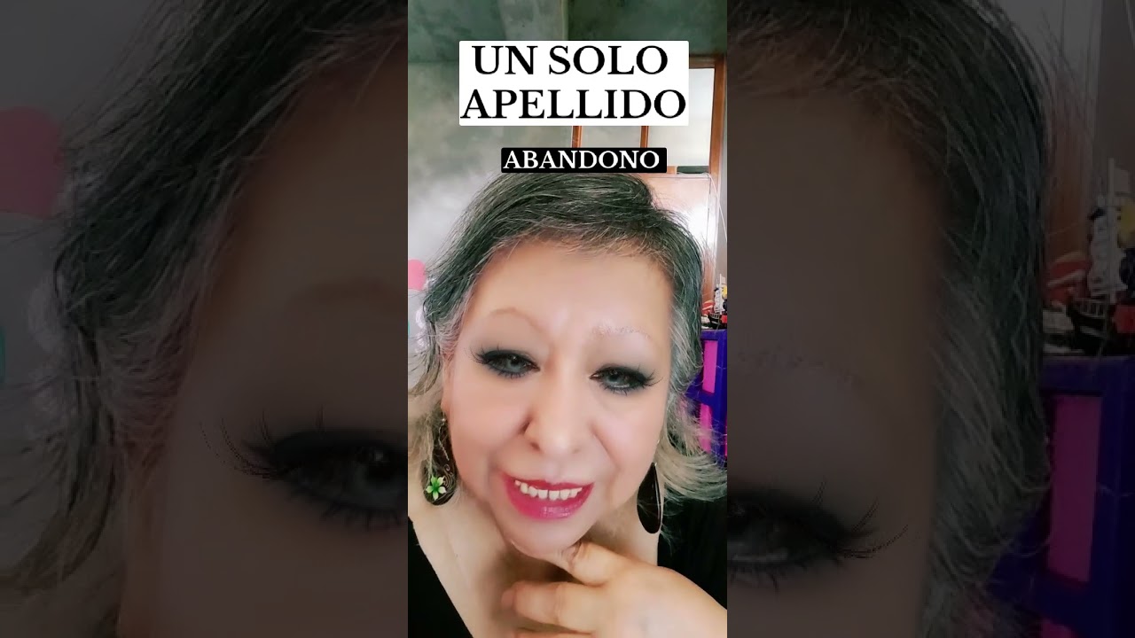 UN SOLO APELLIDO-ABANDONO