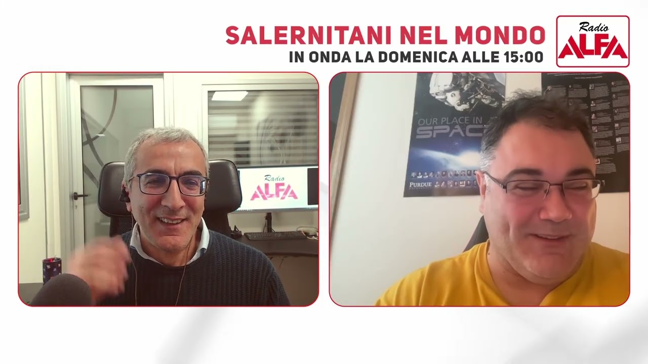 Cesare Guariniello ingegnere e geologo della NASA, ospite a Radio Alfa