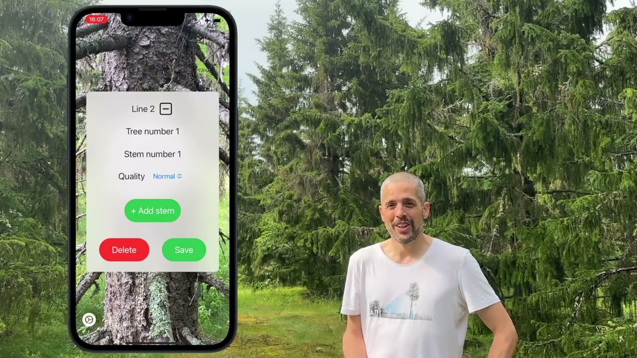 How Arboreal Forest could be used to measure trees in a plantation