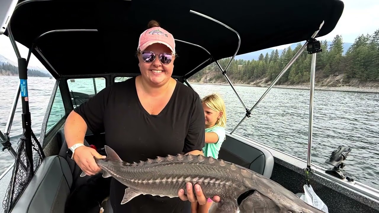 Lake Roosevelt Sturgeon 2025 Opening Weekend
