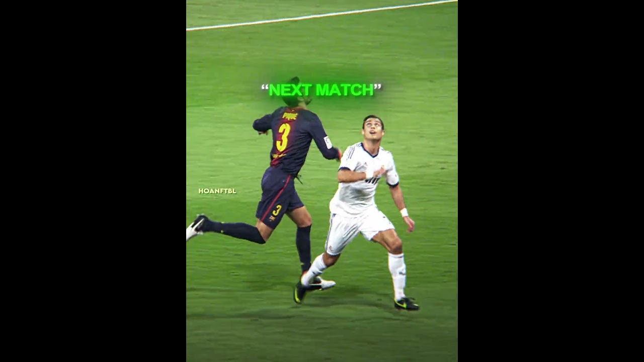 Pique's Mission Failed Against Ronaldo..💀🤯