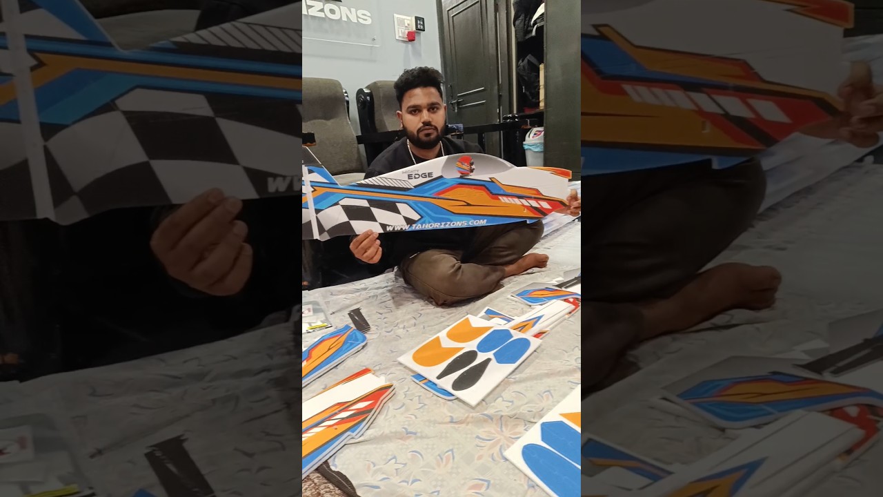 37" Mighty Edge Packaging | How Set a plane part inside the polythene 