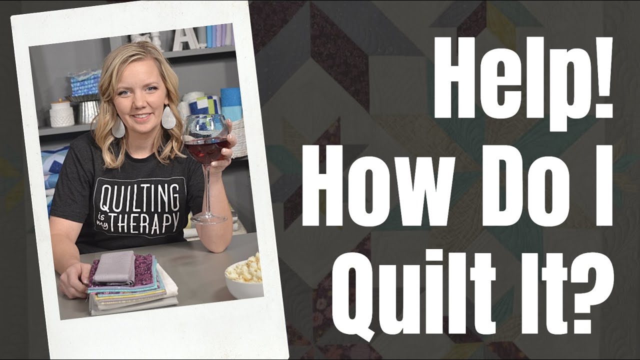 Help! How Do I Quilt It? | Live Chat with Angela Walters