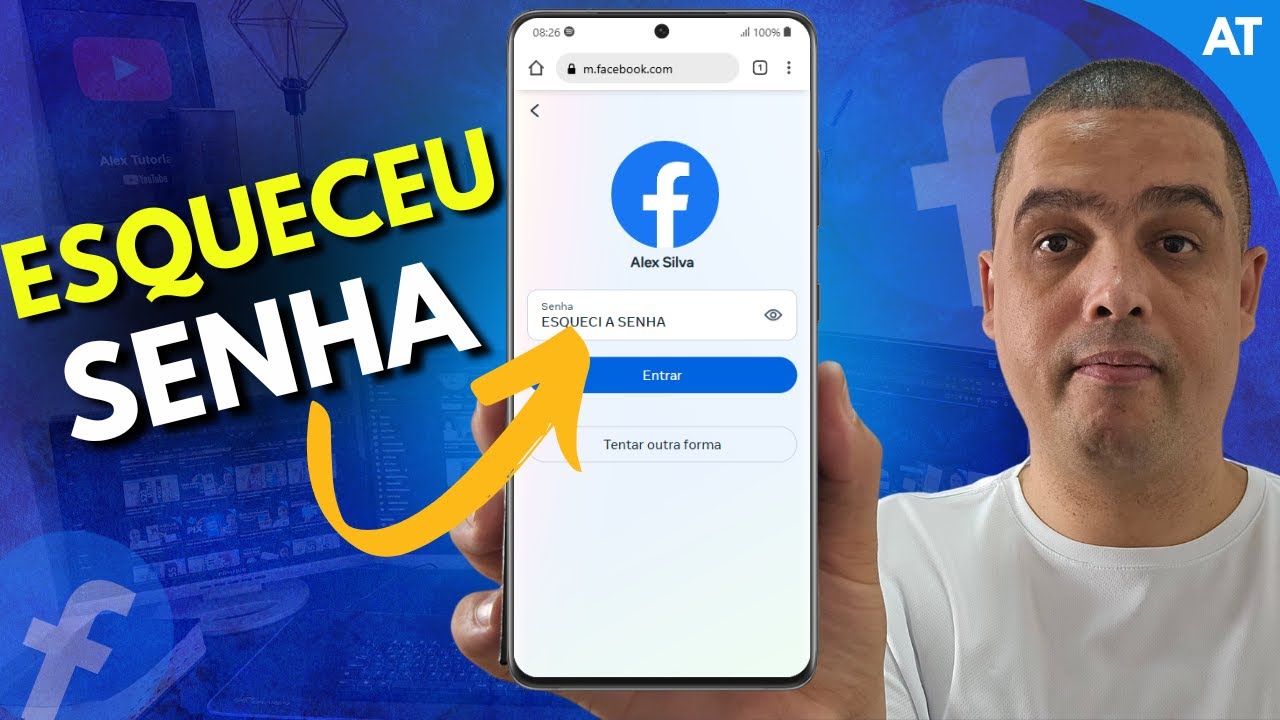 ESQUECI A SENHA DO FACEBOOK 2024? COMO MUDAR SENHA DO FACEBOOK