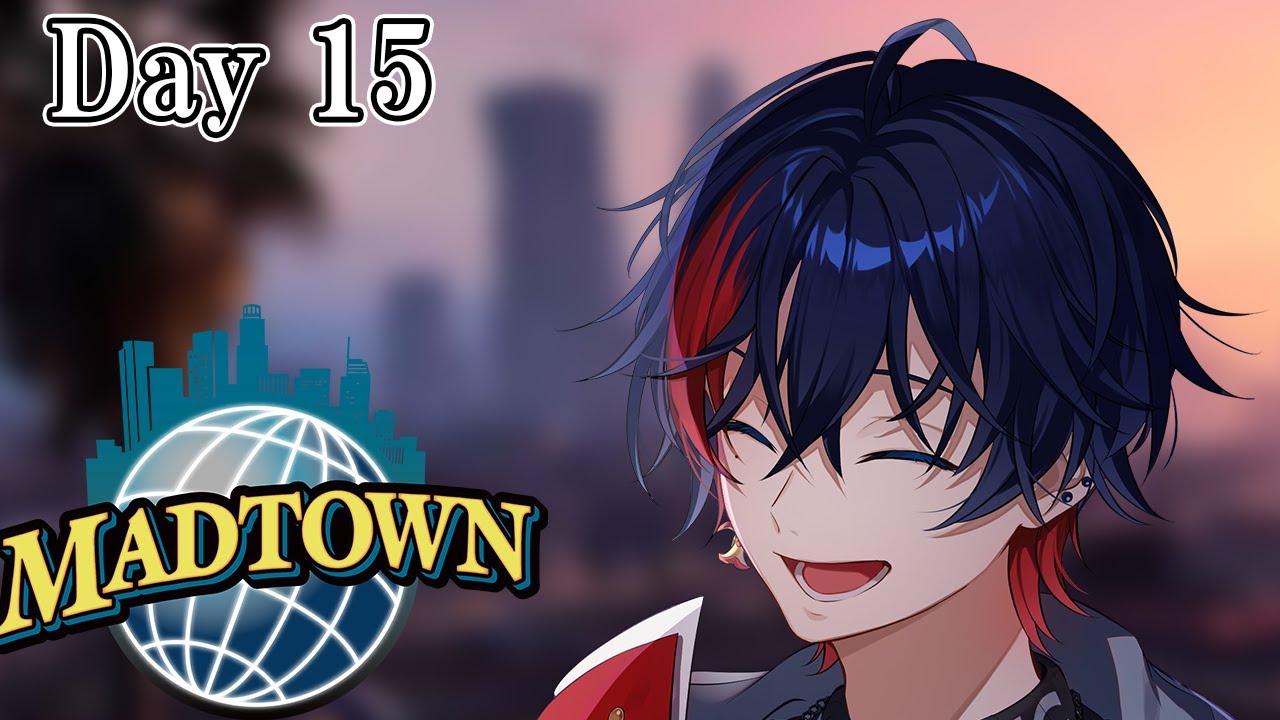 【 #MADTOWN (Day15) 】GTAの大きめの舞台でフリースタイルラップをする【YUMENOS/那和ツムグ】