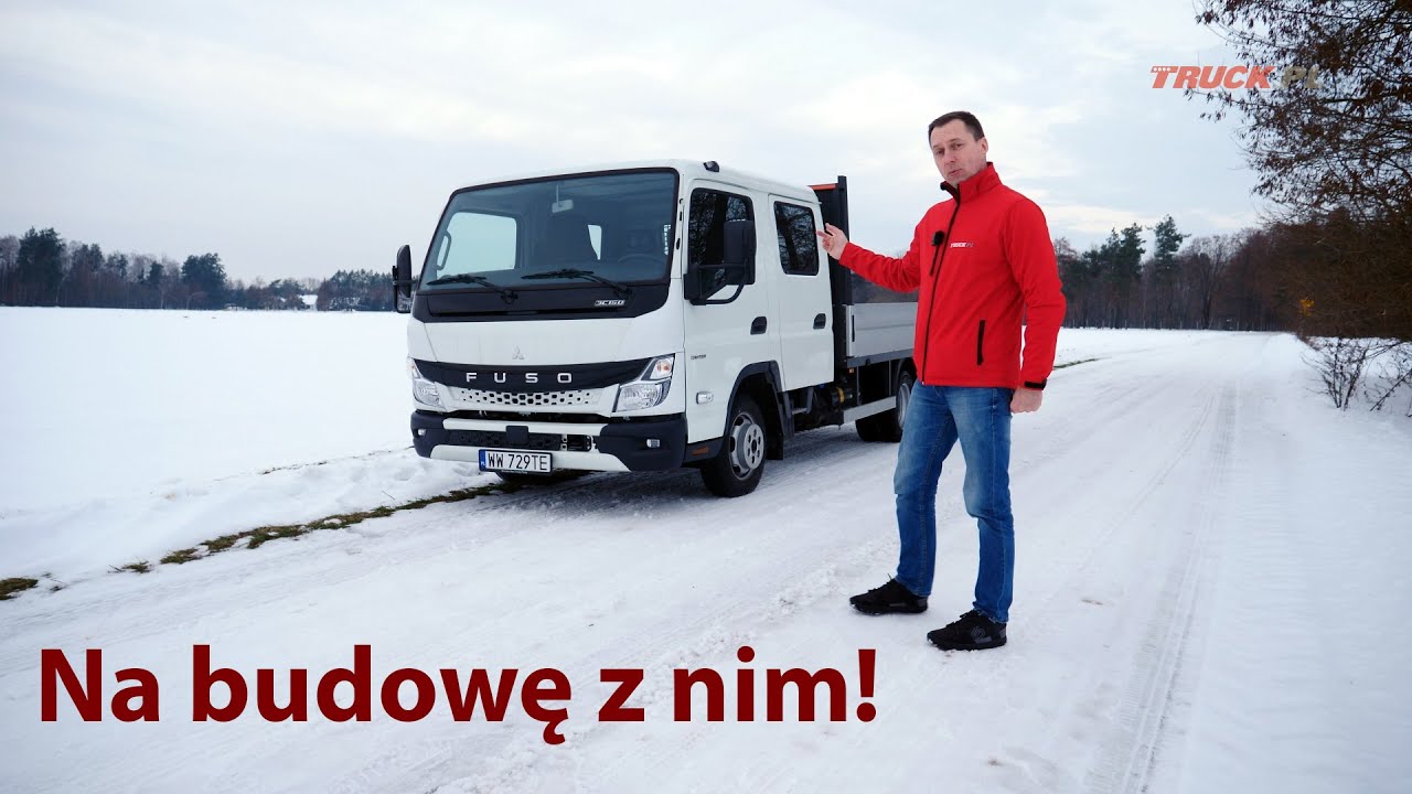 Fuso Canter DoubleCab kabina.