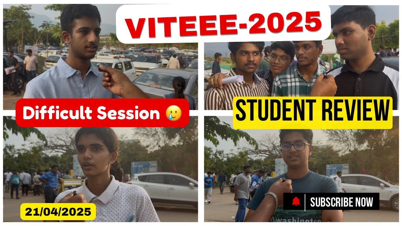 🛑Обзор вступительного экзамена VITEEE 2025 для студентов | Вступительный экзамен в Веллорский тех...
