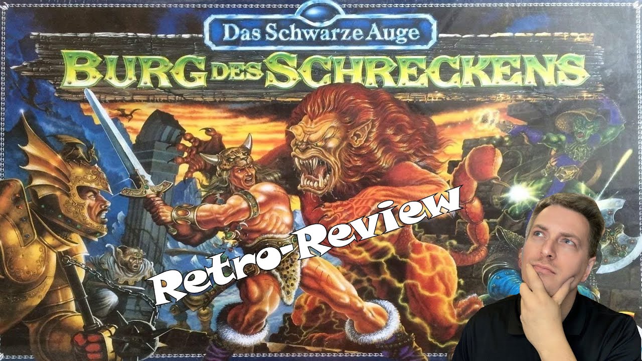 Retro-Review: Burg des Schreckens - Das schwarze Auge Brettspiel von 1991