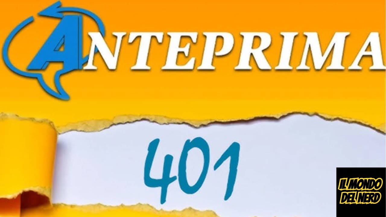 Reaction ad Anteprima 401!