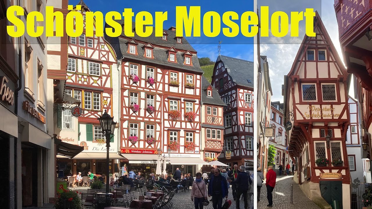 Schönster Moselort - Bernkastel-Kues - Jugendstil in Traben-Trarbach - An die Mosel mit Wohnmobil