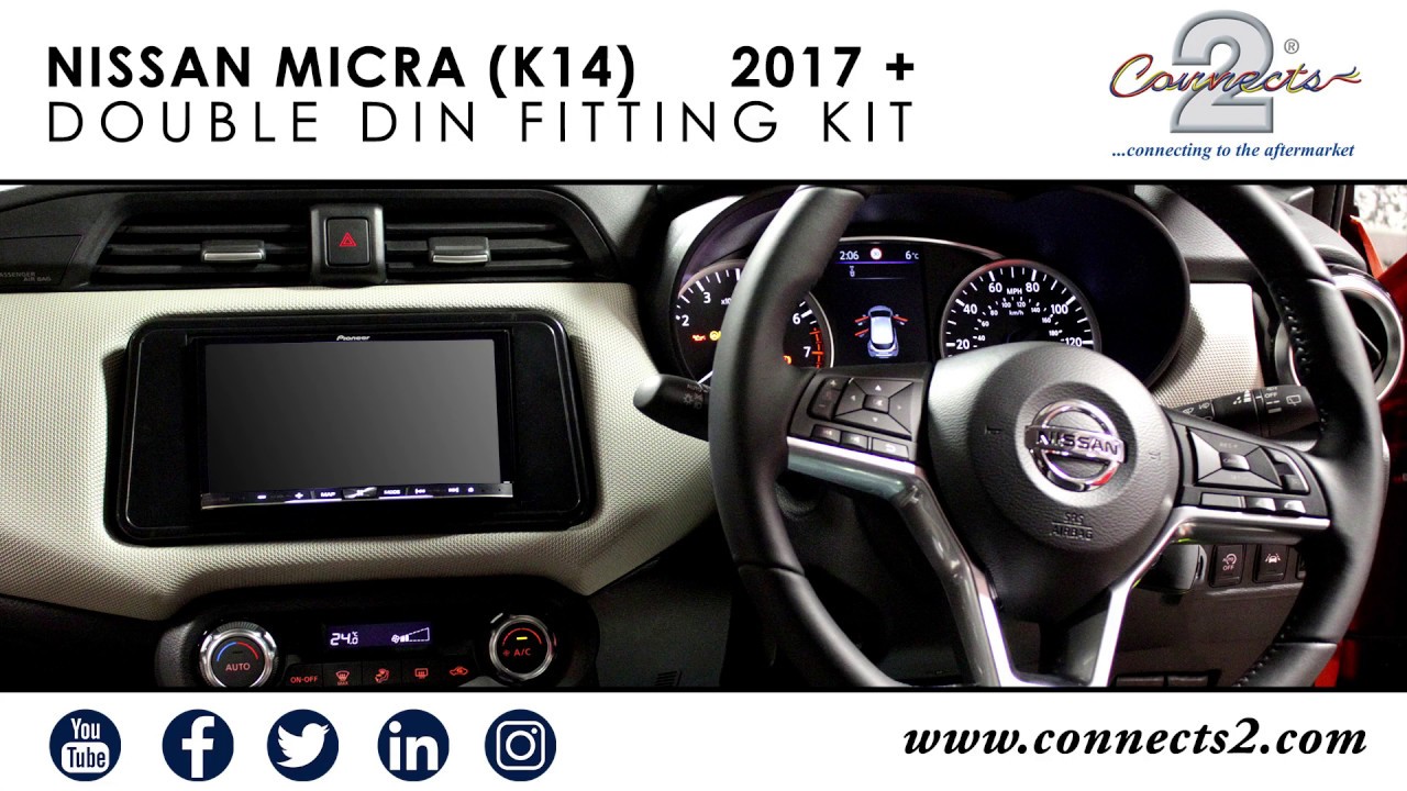 Комплект для установки головного устройства Nissan Micra (2018) (CTKNS12)