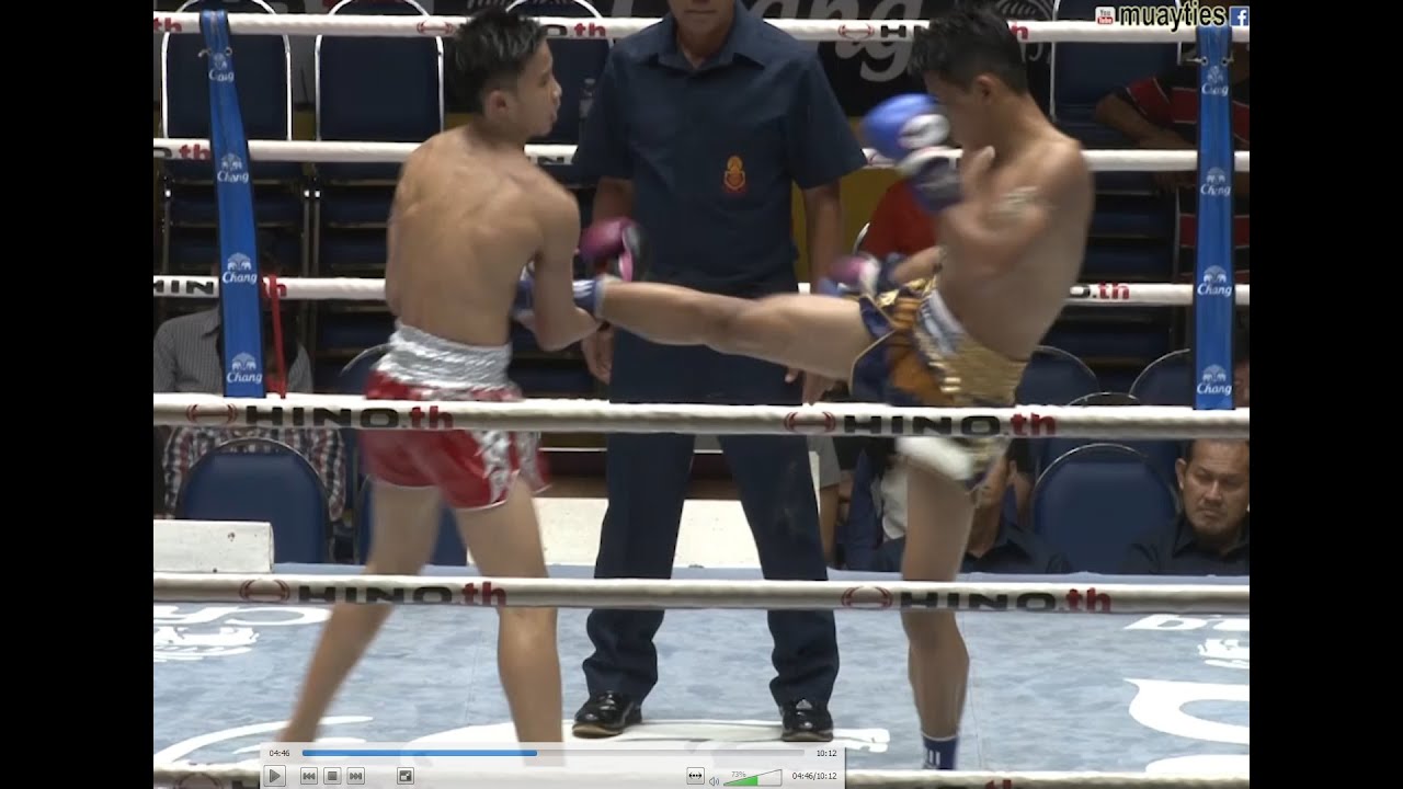Muay Thai Fight - Tawanchai vs Peemai - New Lumpini Stadium, Bangkok, 29th September 2015
