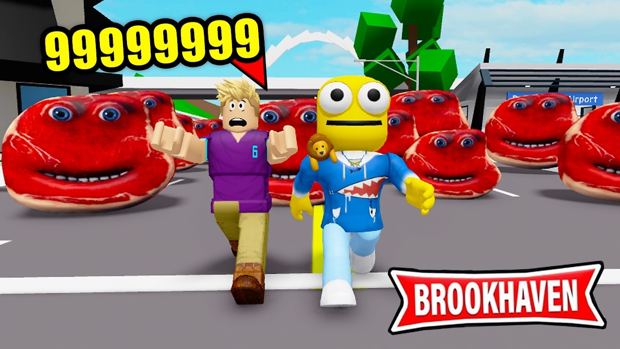 ODA & OVERSPES VS 999999 STEAK &Eacute;NORME - BROOKHAVEN RP ROBLOX