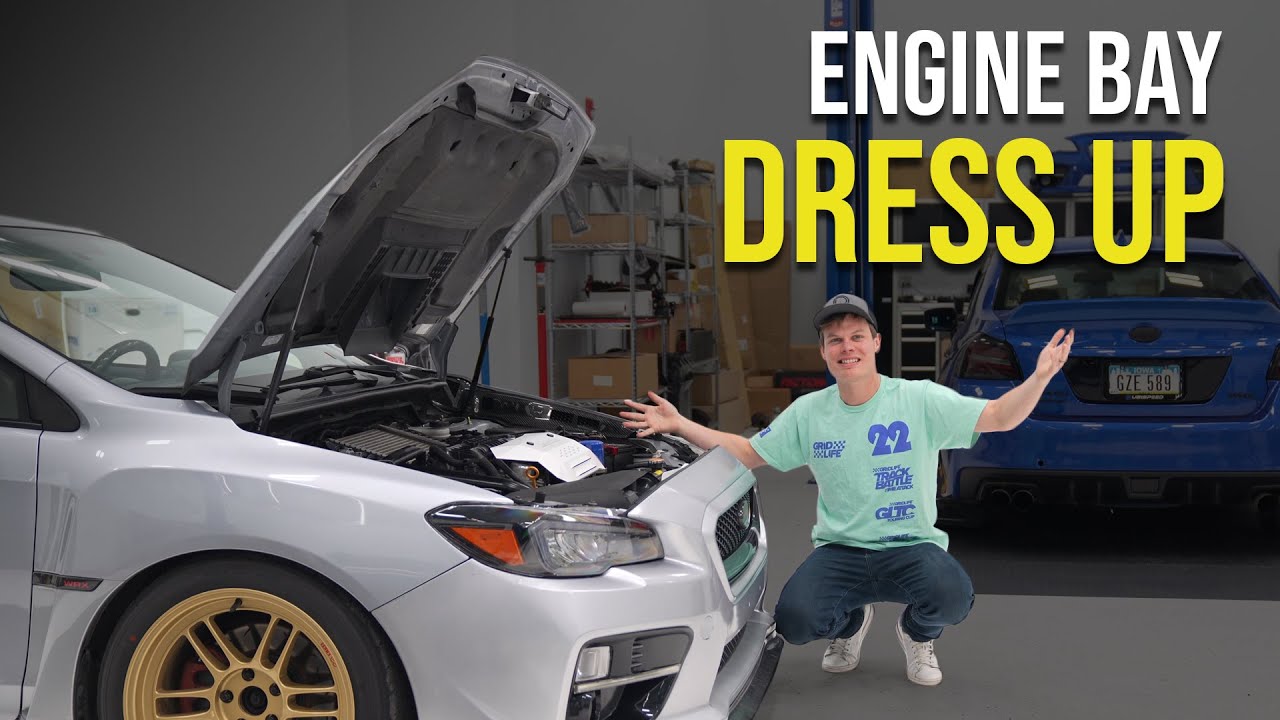 ENGINE BAY MODS for the WRX