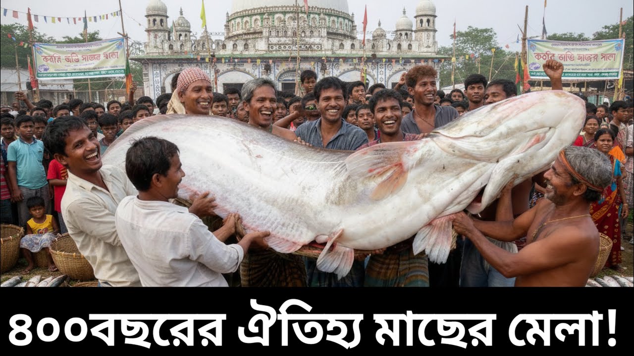 ৪০০ বছরের ঐতিহ্যবাহি মাছের মেলা বাস্তা ফকির বাড়ি।নুরুল্লাপুর মাছের মেলা ,দোহার ঢাকা।