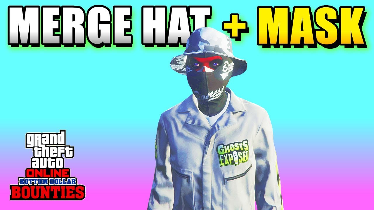 GTA Online How to Merge Hat and Mask New Telescope Glitch 100% Working in Bottom Dollar Bounties DLC