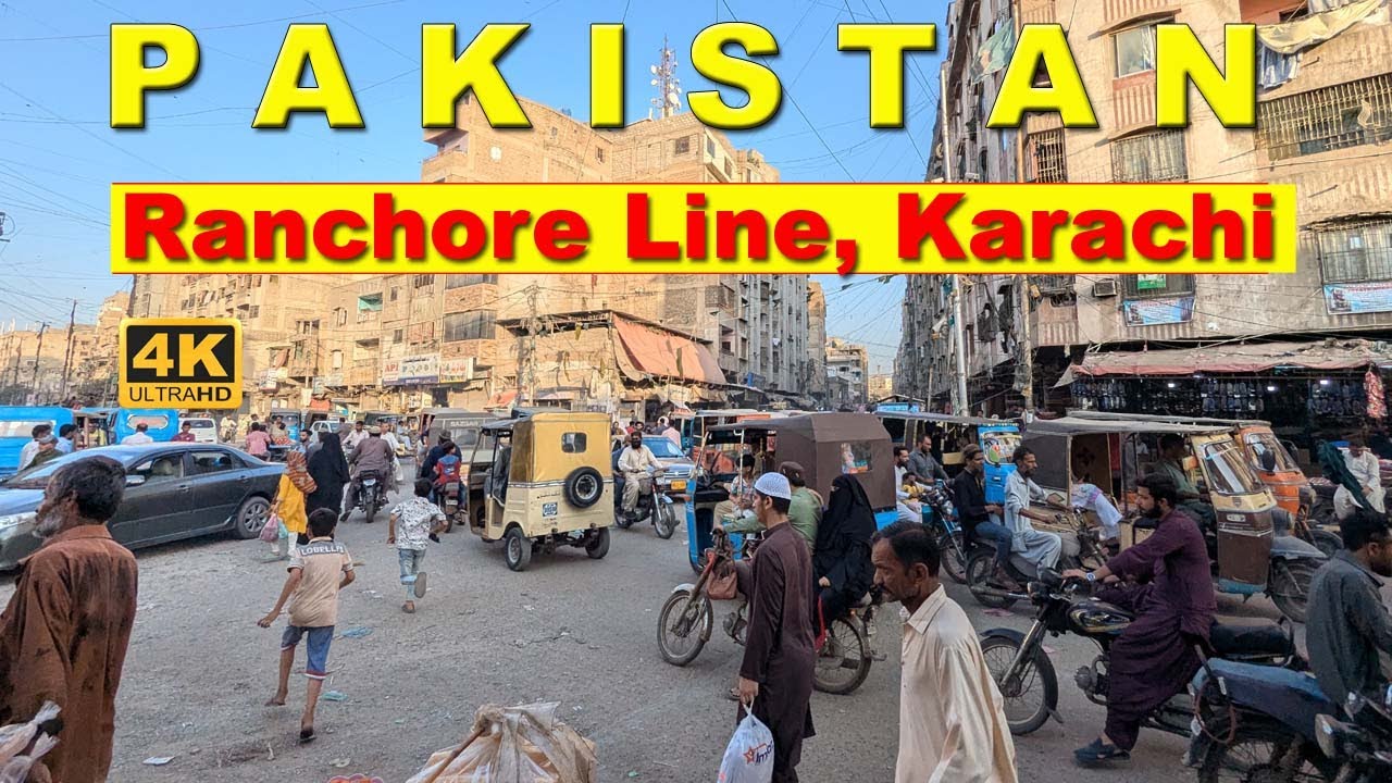 Ranchore Line Market Walking Tour | Karachi, Pakistan | Full Mooni Vlogs | 4K UHD