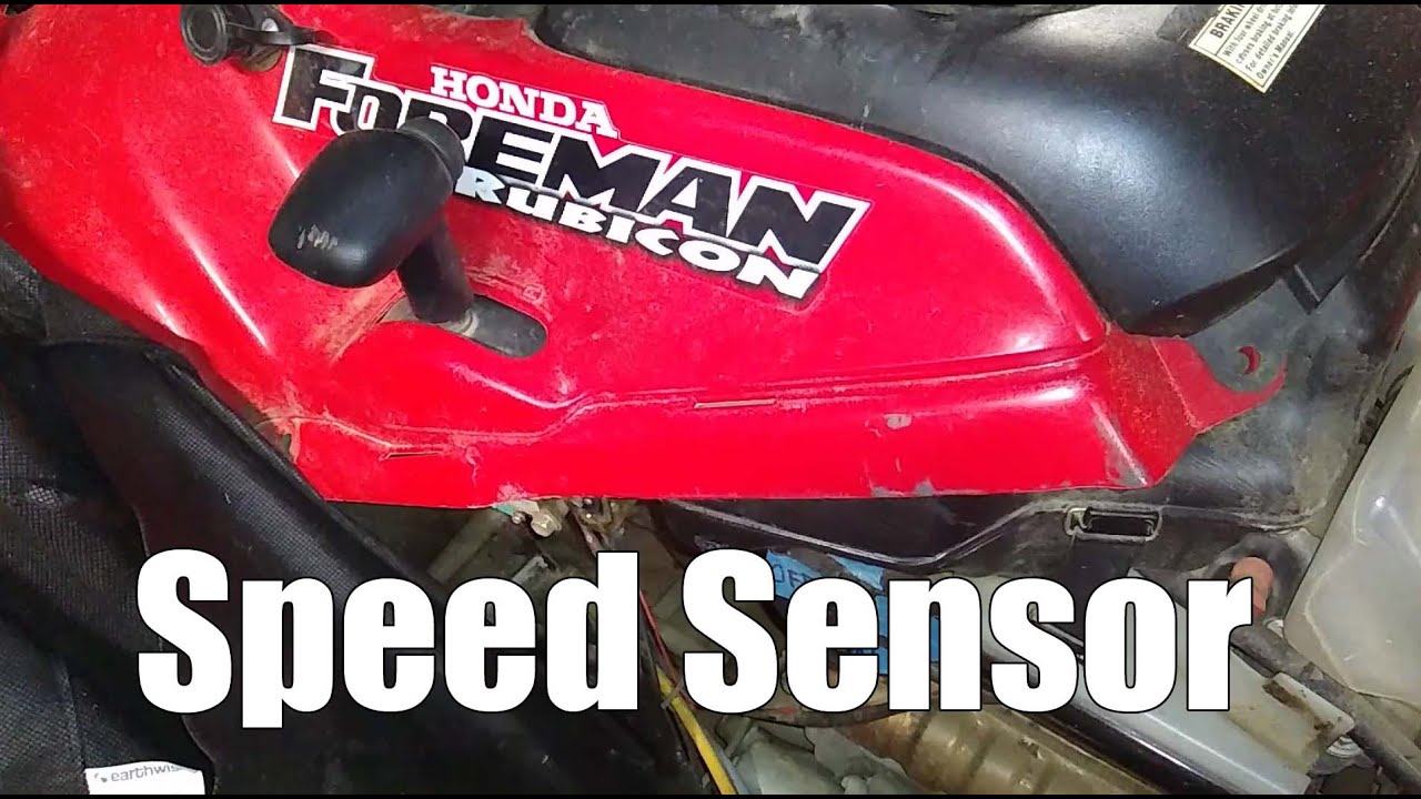 2002 Honda ATV Speed Sensor replacement